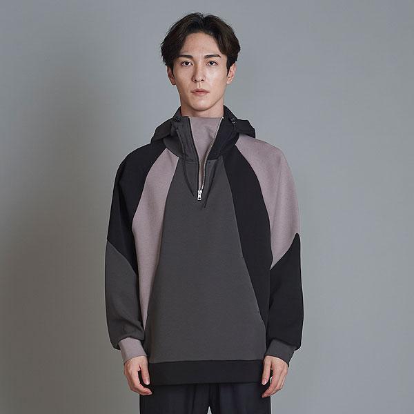 NO ID.（ノーアイディー） SALE セール パーカー ボリュームネック