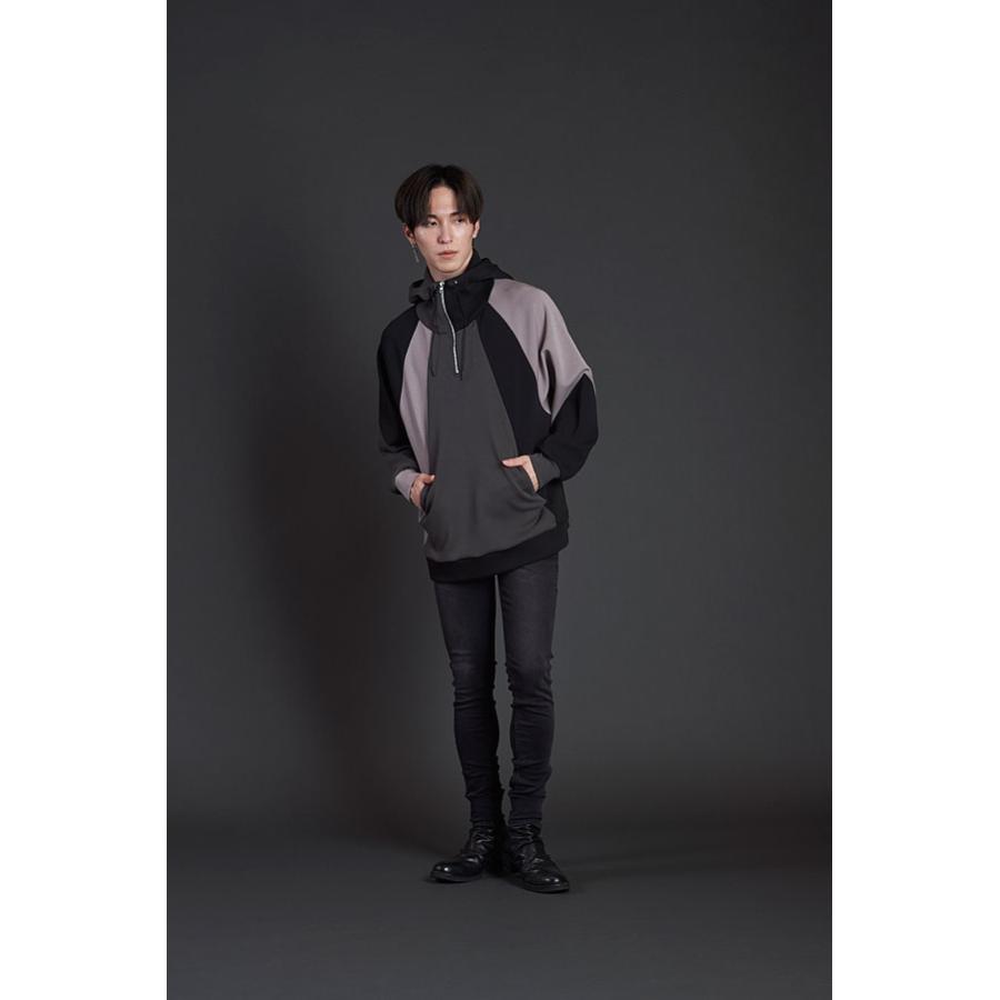 NO ID.（ノーアイディー） SALE セール パーカー ボリュームネック