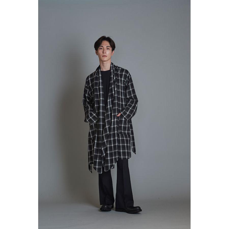 【定価46,200円】5351 チェックガウン チェックガウン – NO ID.