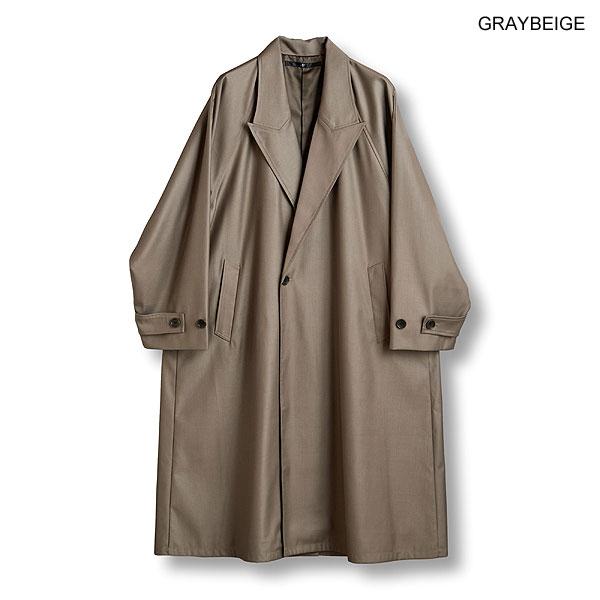 NO ID.（ノーアイディー） SALEセール コート ダブルブレストBIGロング