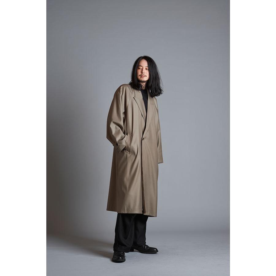 NO ID.（ノーアイディー） SALEセール コート ダブルブレストBIGロング