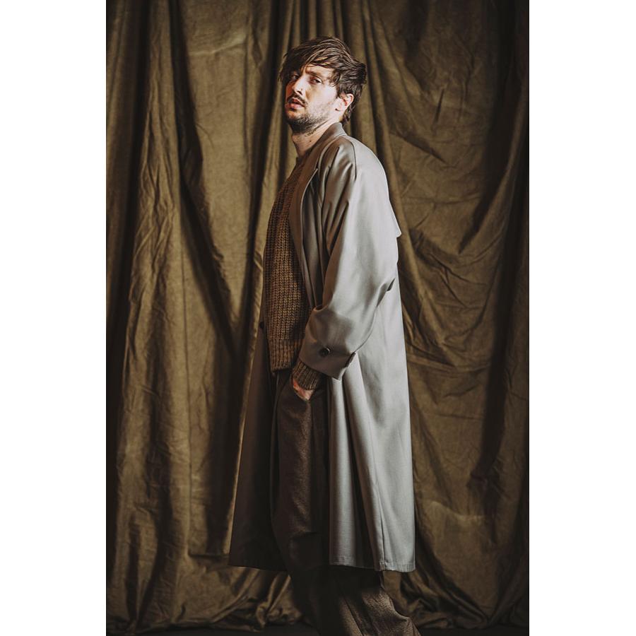 NO ID.（ノーアイディー） SALEセール コート ダブルブレストBIGロング