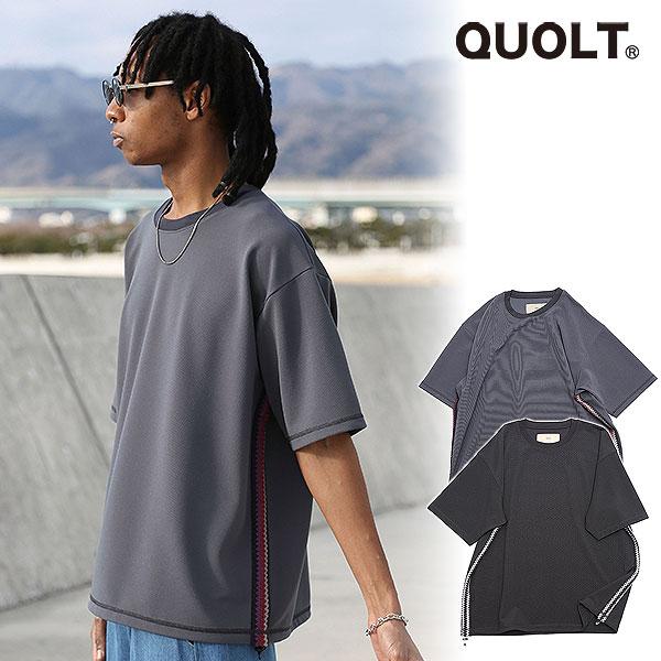 quolt（クオルト） Tシャツ QUOLT SIDE-KNIT CUTSEW サイド ニット カットソー : ARTIF - 通販 ...