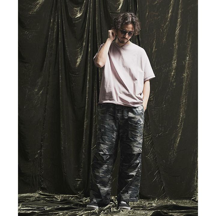 2024 春夏 先行予約 5月上旬〜中旬入荷予定 アンゲネーム パンツ ANGENEHM Motif of royal navy camouflage trousers メンズ｜artif｜06