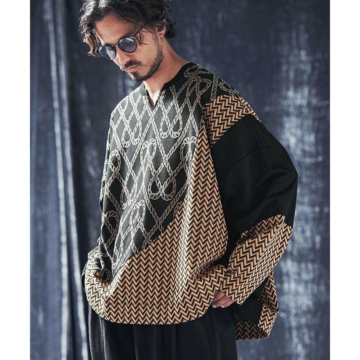 ANGENEHM（アンゲネーム） 2024 秋冬 先行予約 10月上旬〜中旬入荷予定 カットソー ANGENEHM Patterned ...