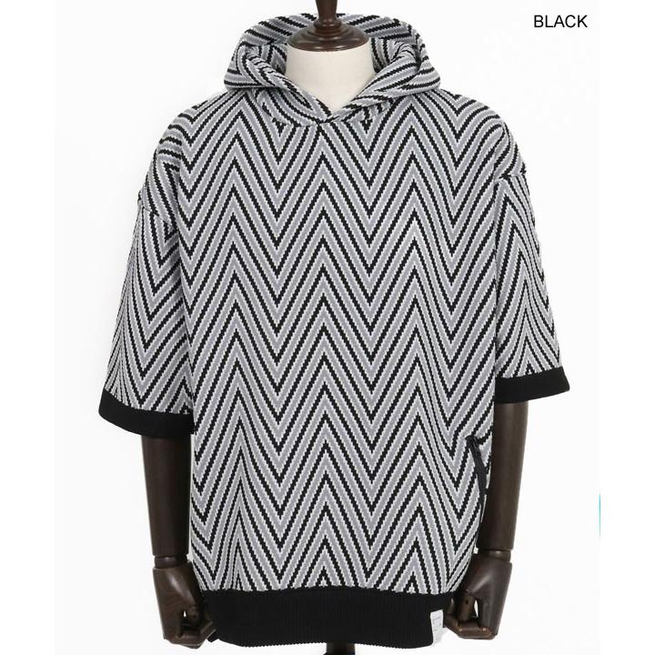 【お取り寄せ 30%OFF SALE セール】 ANGENEHM アンゲネーム Airy yarn wide herringbone short sleeve hoodie atftps ANGENEHM（アンゲネーム） 【お取り寄せ SALE セール】 パーカー