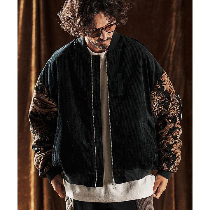 ANGENEHM（アンゲネーム） ジャケット ANGENEHM Mixed Fabric Bomber