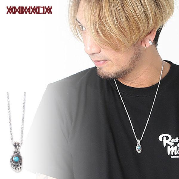 レビューで送料無料 Animalia アニマリア シルバー ネックレス Skunk Paw メンズ レディース ターコイズ おしゃれ 高い素材 Orientalweavers Com