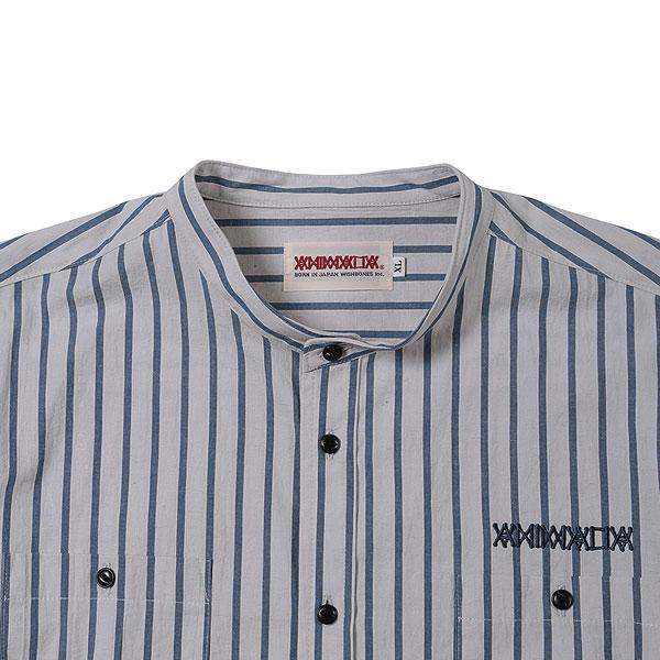 ANIMALIA（アニマリア） SALE セール シャツ ANIMALIA STAND COLLAR