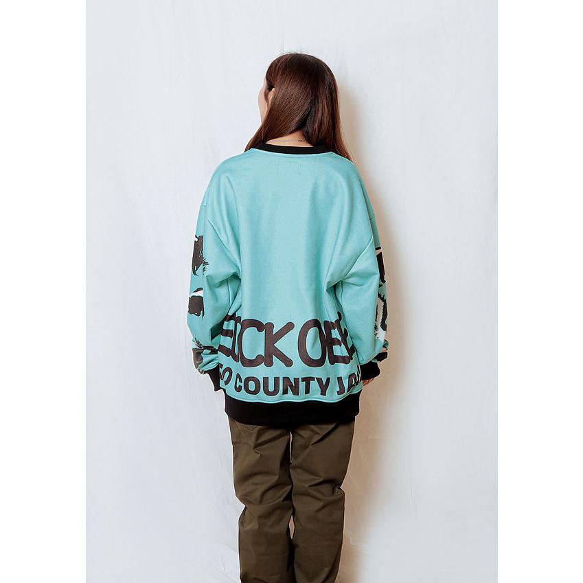 50％OFF SALE セールANIMALIA アニマリア PATTERNED ALL OVER CREW - Skunks メンズ スウェット atftps ANIMALIA（アニマリア） SALE セール スウェット ANIMALIA PATTERNED