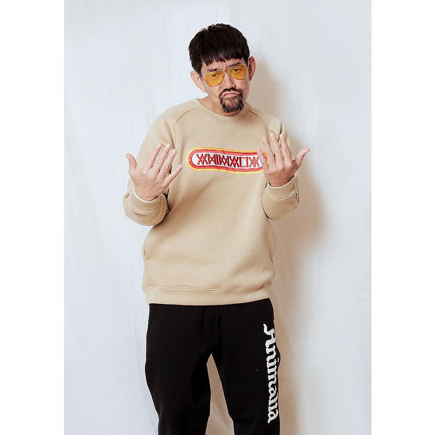 SALE セール アニマリア ANIMALIA スウェット Polygiene? CREW NECK - 80's Logo メンズ ダンボールニット_1