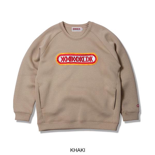 SALE セール アニマリア ANIMALIA スウェット Polygiene? CREW NECK - 80's Logo メンズ ダンボールニット_4