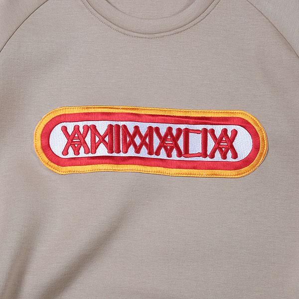 SALE セール アニマリア ANIMALIA スウェット Polygiene? CREW NECK - 80's Logo メンズ ダンボールニット_6