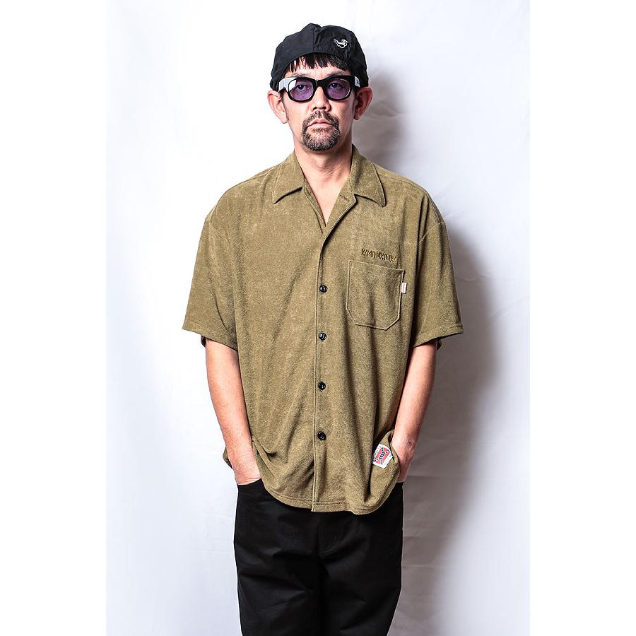 アニマリア シャツ ANIMALIA PILE SHIRTS メンズ パイルシャツ 