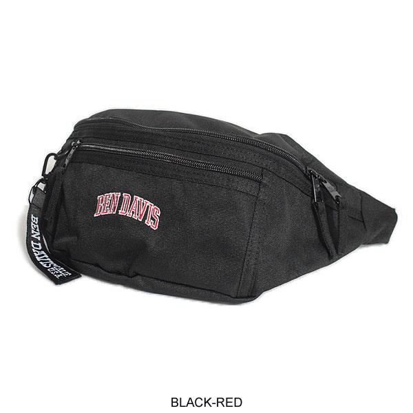 ベンデイビス ウエストバッグ BEN DAVIS LOGO TAPE WAISTBAG CL メンズ バッグ カバン ショルダーバッグ 送料無料 ストリート｜artif｜05