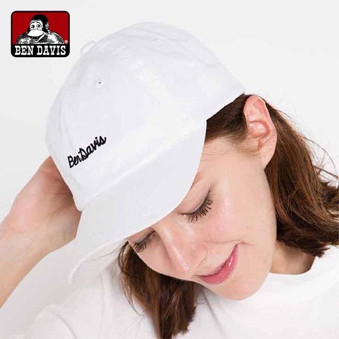 archivio ホワイトキャップ 調整可能 BEN DAVIS（ベンデイビス） キャップ BEN DAVIS EMBROIDERY LOW CAP