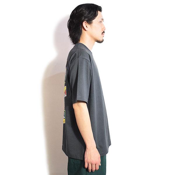 ベンデイビス Tシャツ BEN DAVIS TAPESTRY TEE -CHARCOAL- メンズ 半袖 バック プリント オーバーサイズ 送料無料 ストリート｜artif｜03