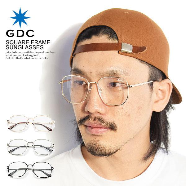 GDC ジーディーシー サングラス スクエアサングラス SQUARE FRAME