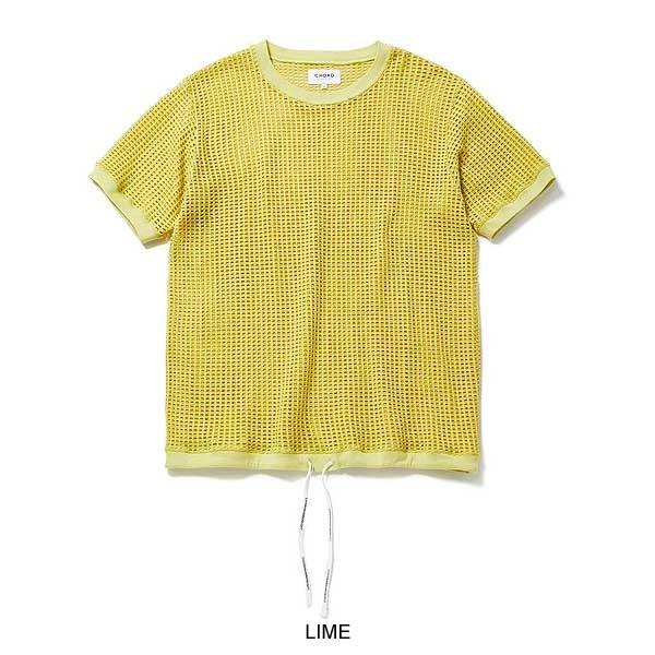 SALE セール CHORD NUMBER EIGHT コードナンバーエイト 半袖 Tシャツ tシャツ カットソー MESH SHORT SLEEVE CUTSEW｜artif｜06