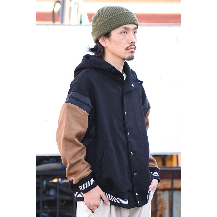 コアセルベート ジャケット COACERVATE SWEAT HOODED STUDIUM JACKET
