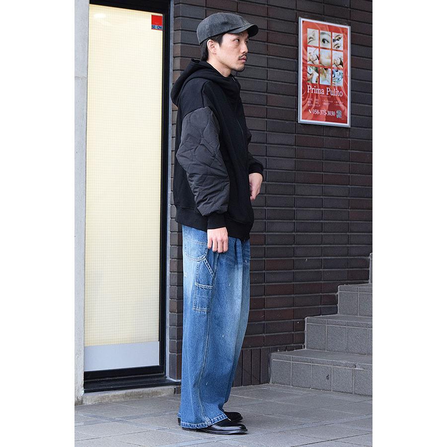 コアセルベート ジャケット COACERVATE QUILTED SLEEVE HOODED JACKET
