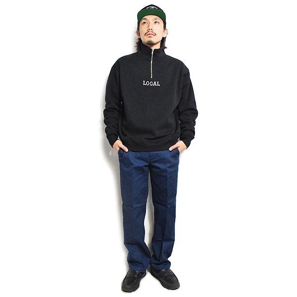 SALE セール カットレイト スウェット CUTRATE CLASSIC LOCAL LOGO EMBROIDERY HALF ZIP SW メンズ ハーフジップ 爆買_2