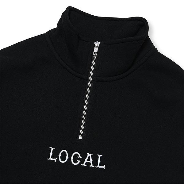 SALE セール カットレイト スウェット CUTRATE CLASSIC LOCAL LOGO EMBROIDERY HALF ZIP SW メンズ ハーフジップ 爆買_6