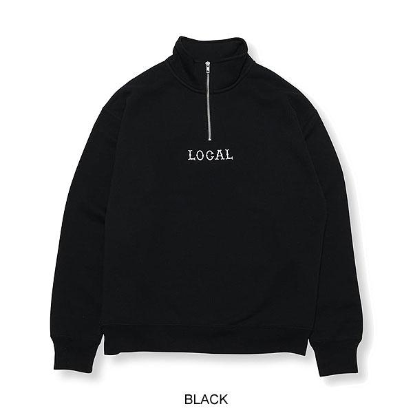 SALE セール カットレイト スウェット CUTRATE CLASSIC LOCAL LOGO EMBROIDERY HALF ZIP SW メンズ ハーフジップ 爆買_7