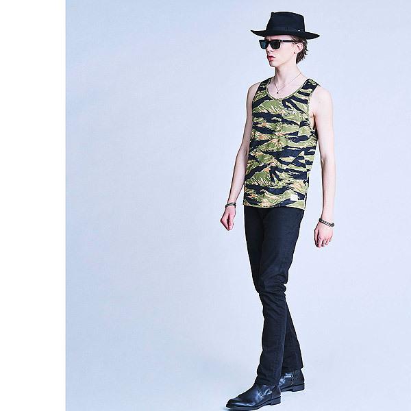 21 春夏 先行予約 4月から5月入荷予定 Crimie クライミー タンクトップ Tiger Camo Tank Top メンズ カモ柄 Cr1 02a1 Cs25 Artif 通販 Yahoo ショッピング