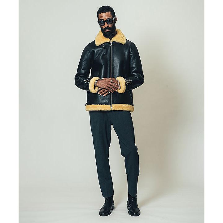 CRIMIE クライミー レザー ジャケット MOUTON B-3 JACKET メンズ CRIMIE クライミー レザー ジャケット MOUTON B-3 JACKET メンズ