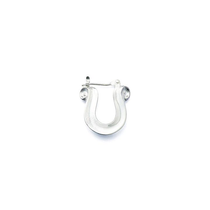 クライミー the crimie ピアス　ホースシュー CRIMIE（クライミー） ピアス CRIMIE LETTER RIBBON HORSE SHOE SILVER