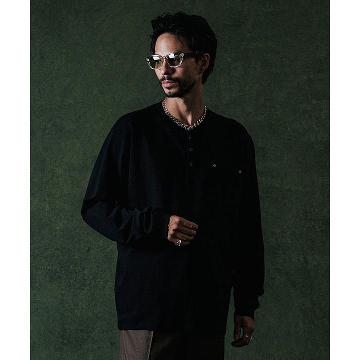 CRIMIE（クライミー） Tシャツ CRIMIE HENLY NECK POCKET LONG SLEEVE 