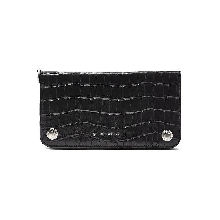 THE CRIMIE ブラックレザー長財布 CRIMIE（クライミー） 財布 CRIMIE BIKER WALLET メンズ 長財布