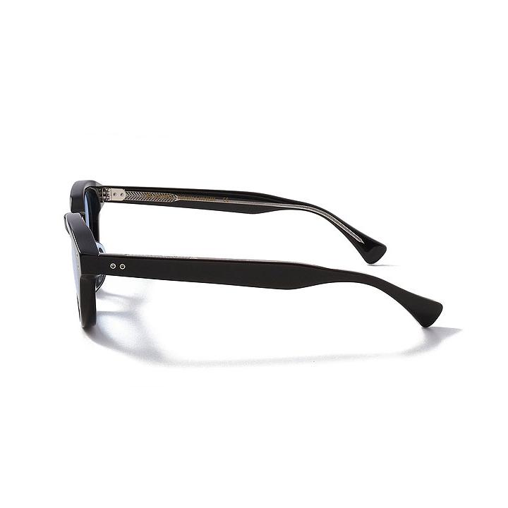 【美品　CRIMIE】メンズサングラス　ツートン　ブラック＆クリアー　洗浄済 CRIMIE◇サングラス/-/BLK/BLK/メンズ// 美品 CRIMIE】メンズ