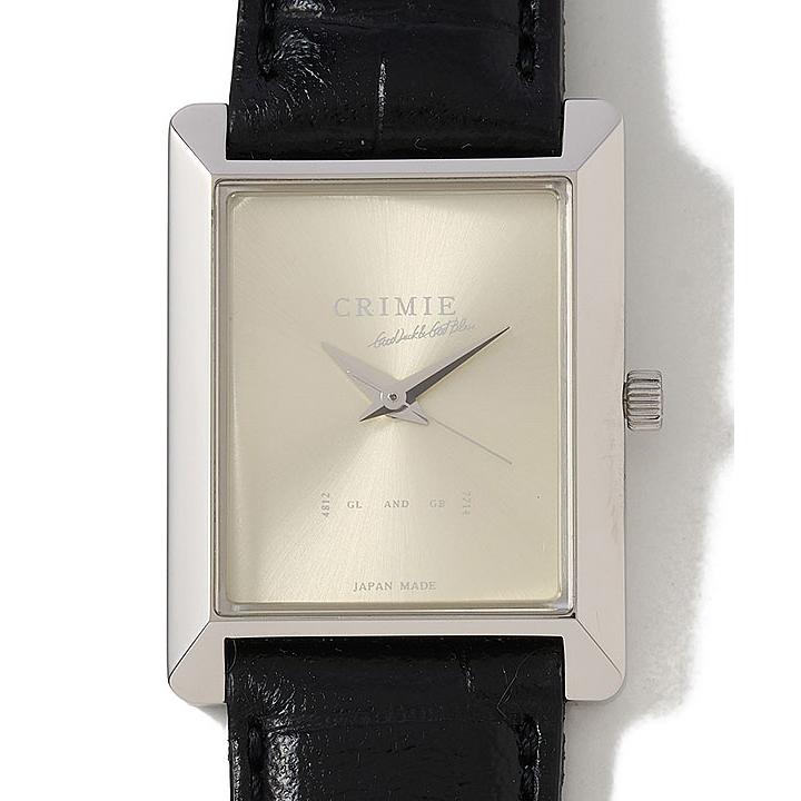 クライミー 腕時計 CRIMIE RAYS WATCH SILVER メンズ ウォッチ 国内生産 送料無料 ストリートの画像
