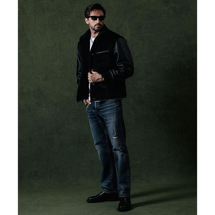 クライミー パンツ CRIMIE BORN FREE 2 REGULAR STYLE GARAGE USED SELVEDGE STRETCH JEANS メンズ デニムパンツの画像