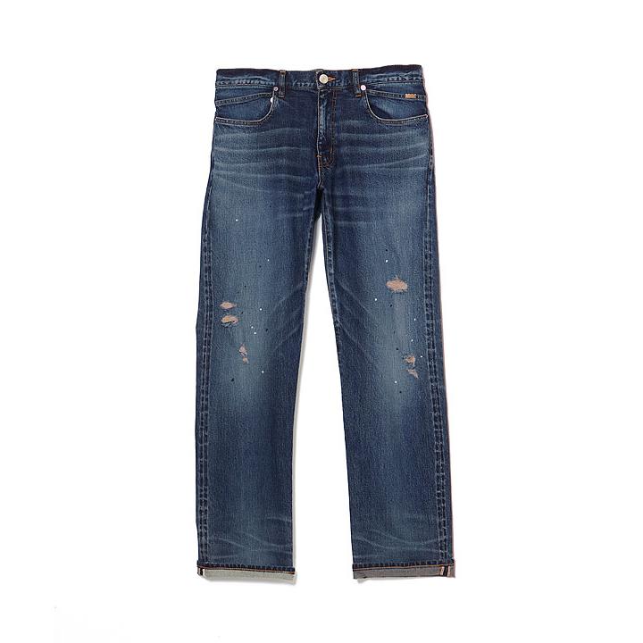 クライミー パンツ CRIMIE BORN FREE 2 REGULAR STYLE GARAGE USED SELVEDGE STRETCH JEANS メンズ デニムパンツの画像