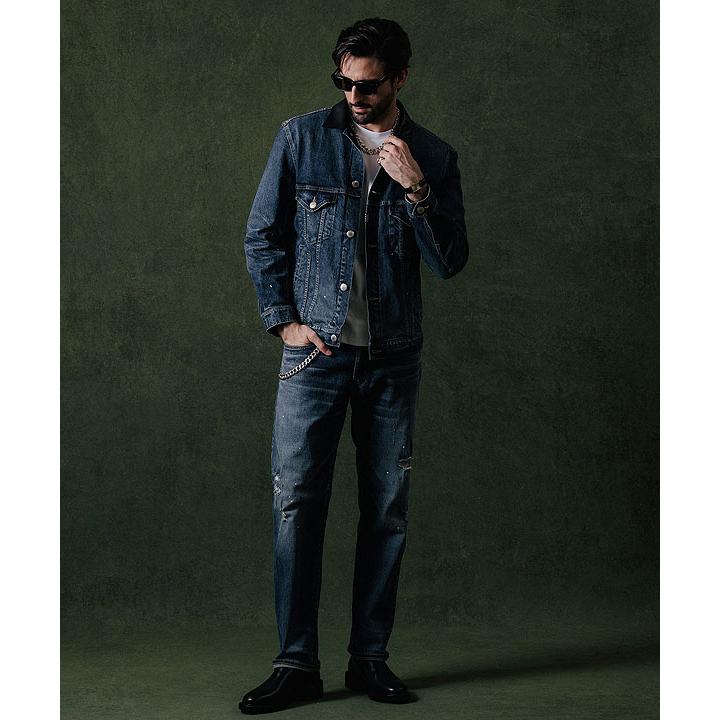 クライミー パンツ CRIMIE BORN FREE 2 REGULAR STYLE GARAGE USED SELVEDGE STRETCH JEANS メンズ デニムパンツの画像