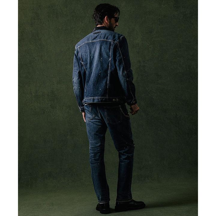 クライミー パンツ CRIMIE BORN FREE 2 REGULAR STYLE GARAGE USED SELVEDGE STRETCH JEANS メンズ デニムパンツの画像