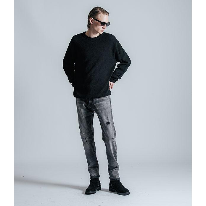 2025 秋冬 先行予約 11月下旬〜12月上旬入荷予定 クライミー ニット CRIMIE YAK CREW NECK KNIT SWEATER キャンセル不可の画像
