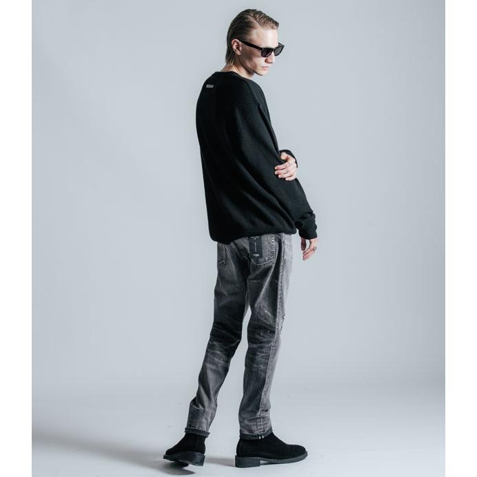2025 秋冬 先行予約 11月下旬〜12月上旬入荷予定 クライミー ニット CRIMIE YAK CREW NECK KNIT SWEATER キャンセル不可の画像