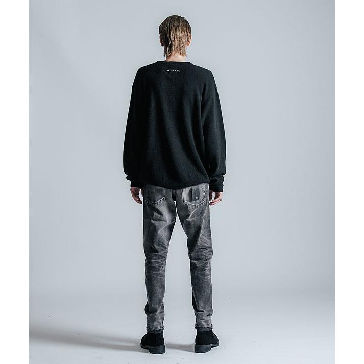 2025 秋冬 先行予約 11月下旬〜12月上旬入荷予定 クライミー ニット CRIMIE YAK CREW NECK KNIT SWEATER キャンセル不可の画像