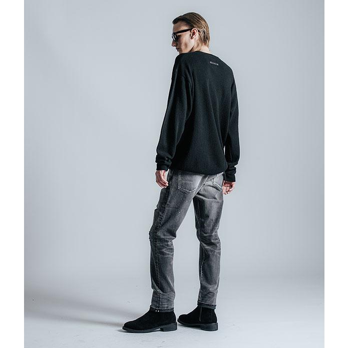 2025 秋冬 先行予約 11月下旬〜12月上旬入荷予定 クライミー ニット CRIMIE YAK CREW NECK KNIT SWEATER キャンセル不可の画像