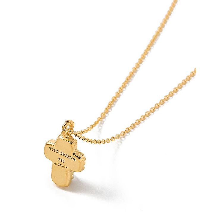 CRIMIE（クライミー） ネックレス CRIMIE STONE CROSS SILVER NECKLACE