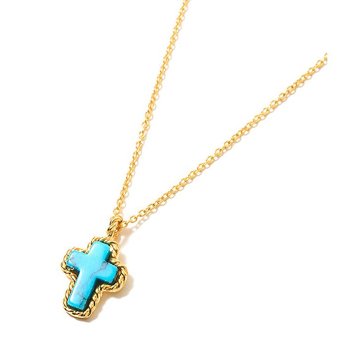 CRIMIE（クライミー） ネックレス CRIMIE STONE CROSS SILVER NECKLACE