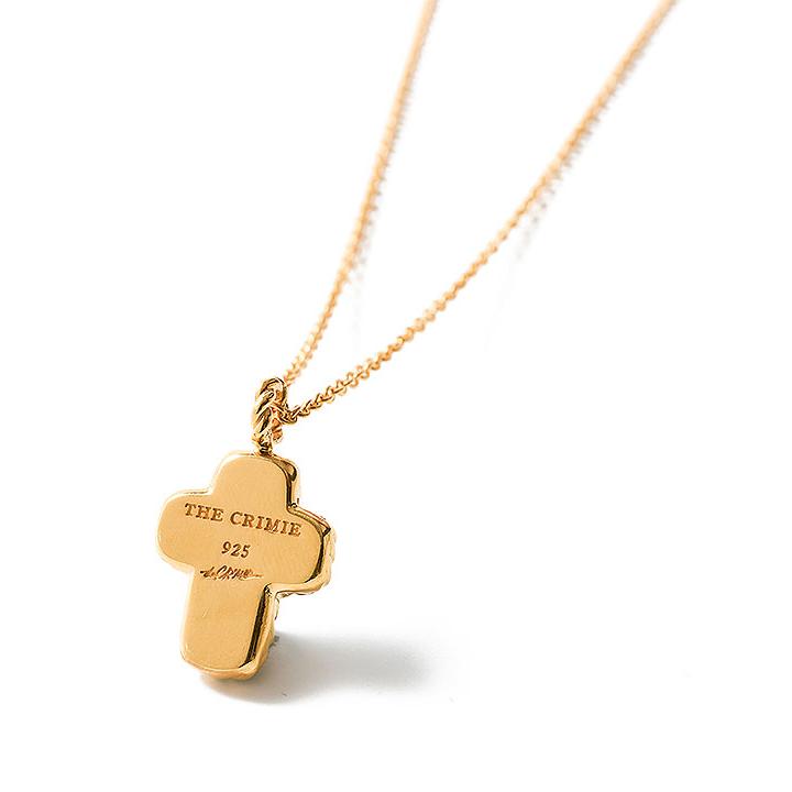 CRIMIE（クライミー） ネックレス CRIMIE STONE CROSS SILVER NECKLACE