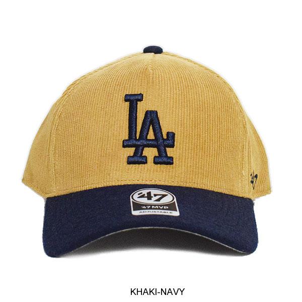 47 brand LA ドジャース　Dodgers　キャップ　コーデュロイ 47Brand 47 フォーティーセブン シック コーデュロイ LA