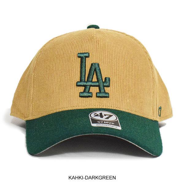 47（フォーティーセブン） キャップ '47 Dodgers Corduroy '47 MVP DT