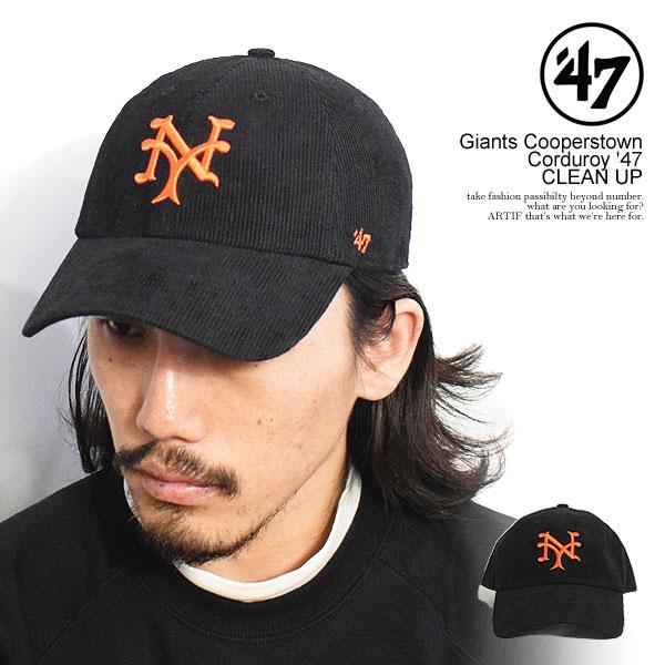 47（フォーティーセブン） キャップ '47 Giants Cooperstown Corduroy