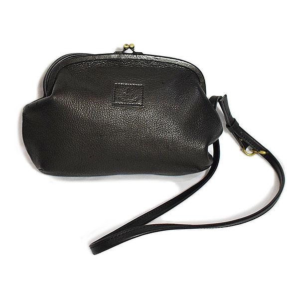 グルーバーレザー バッグ GROOVER LEATHER がま口ショルダーバッグ